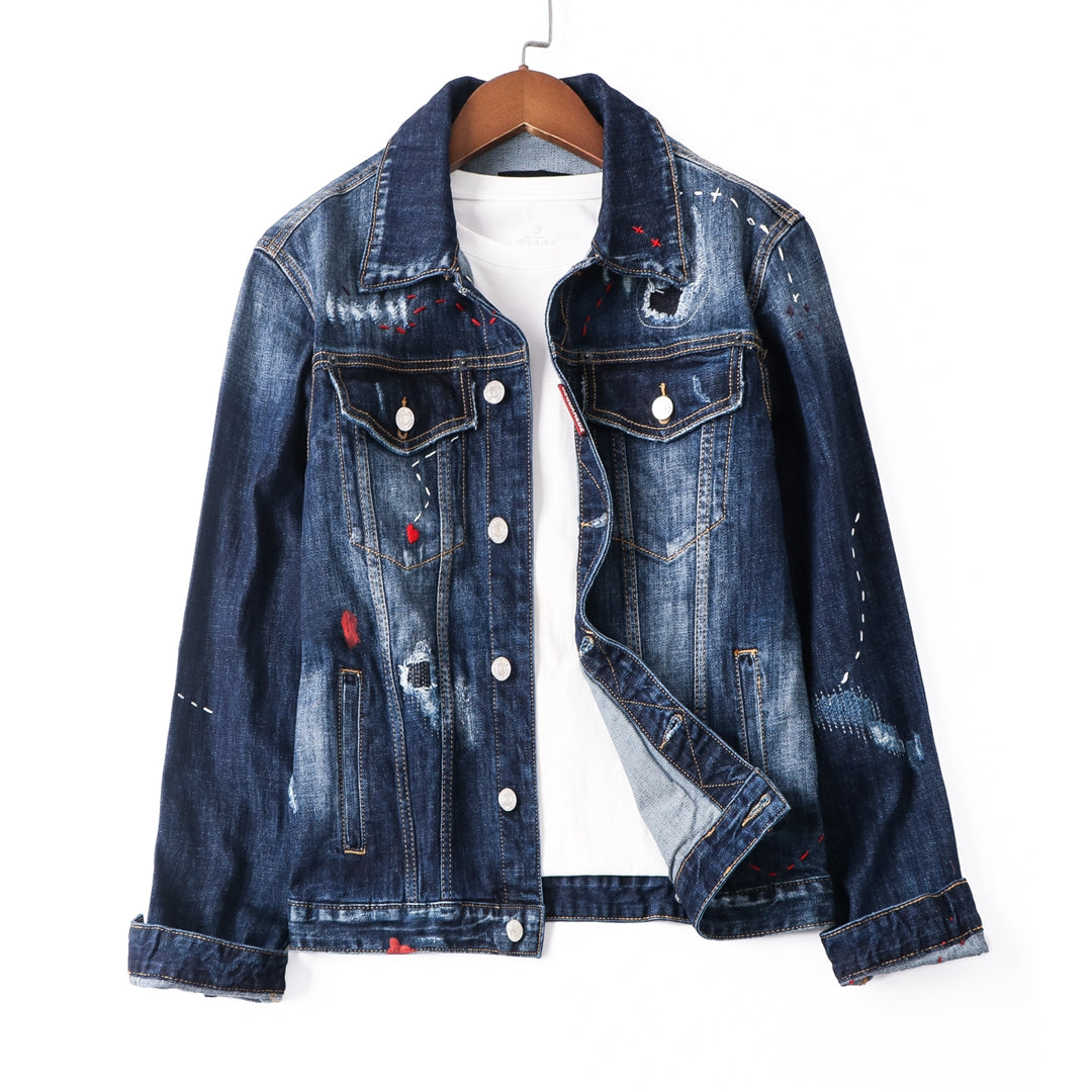 New - DSQ2  Denim Cardigan