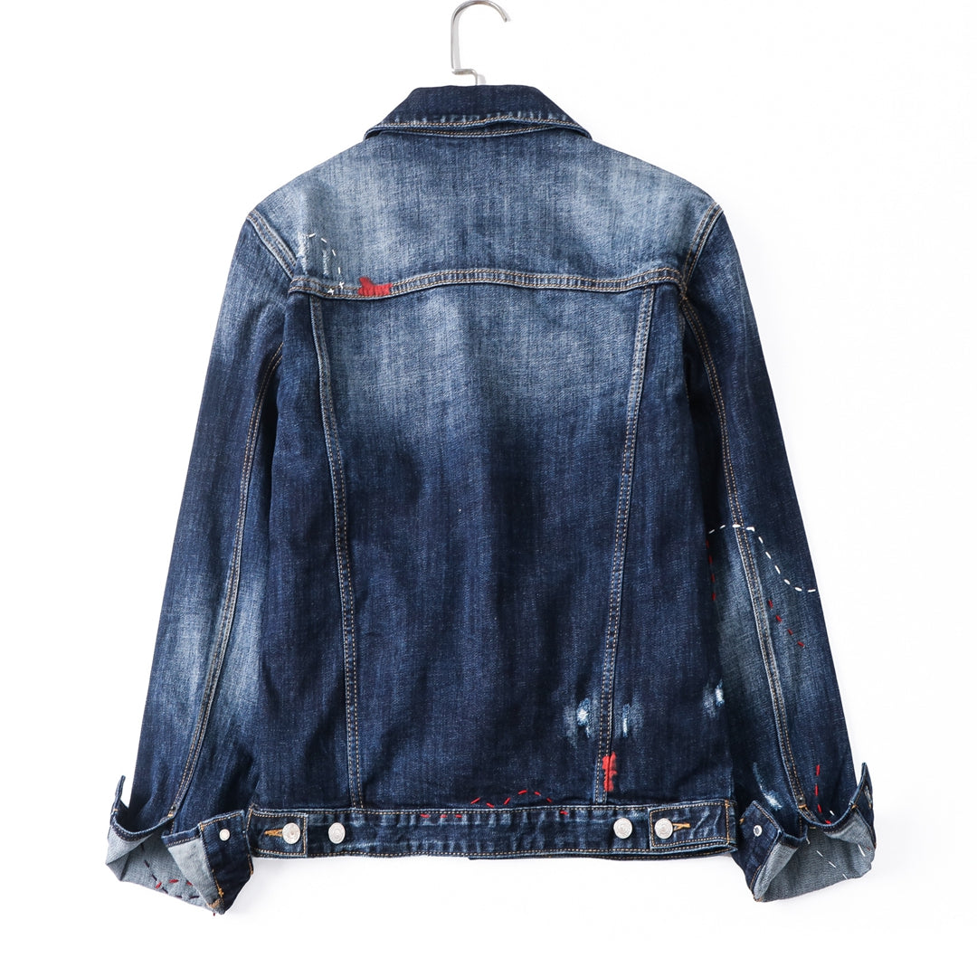 New - DSQ2  Denim Cardigan