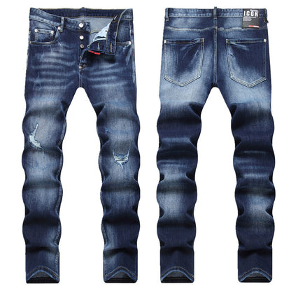 New-DSQ2 Personalized inkjet jeans