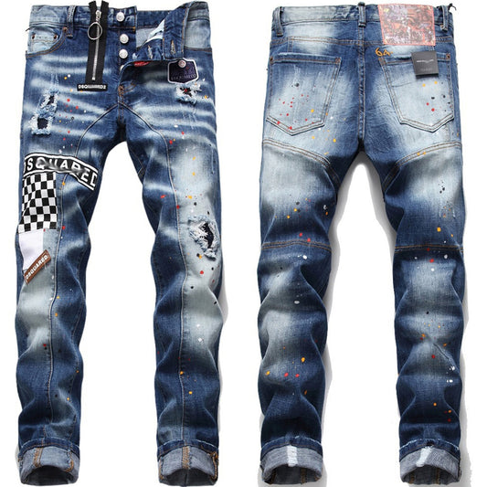 New-DSQ2 blue Jeans