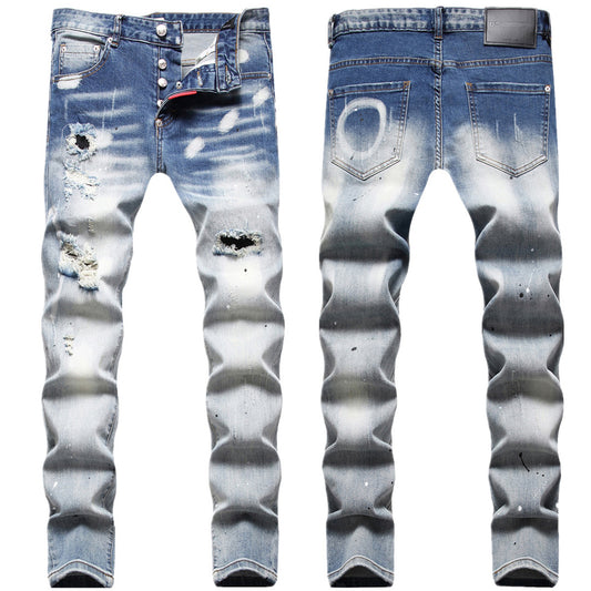 New-DSQ2 blue Jeans