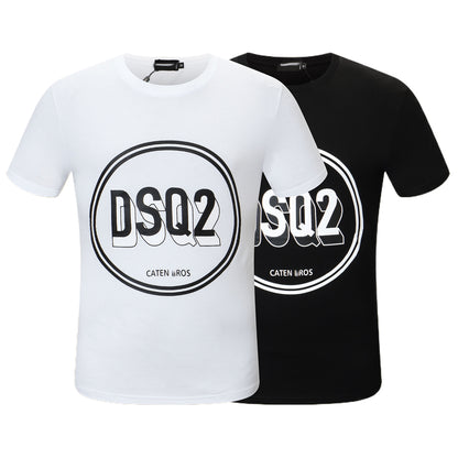 New-DSQ2 Print 2024ss T-shirt