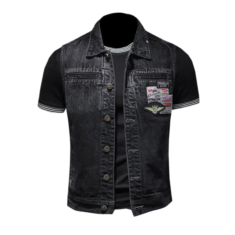 New-DSQ2 2024ss Denim vest