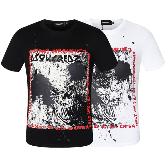 New-DSQ2 Print 2024ss T-shirt