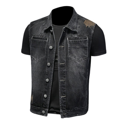 New-DSQ2   Denim vest