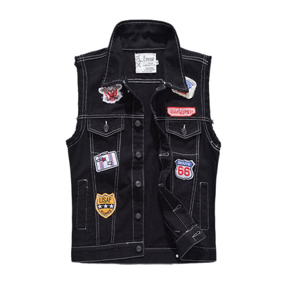 New-DSQ2   Denim vest