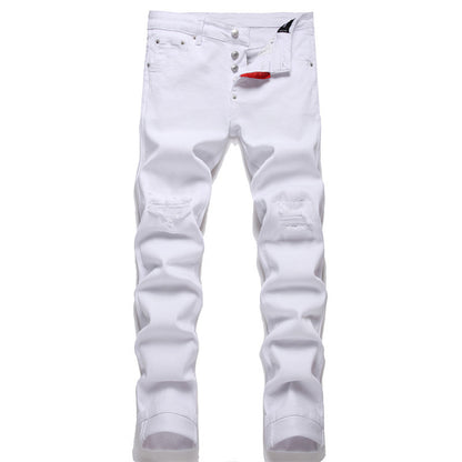 New-DSQ2 Frayed patch Jeans