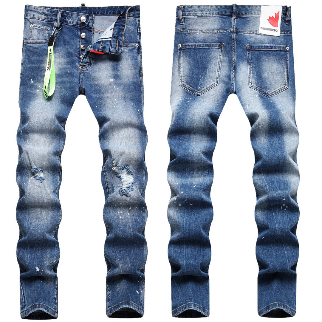 New-DSQ2 fashion blue Jeans