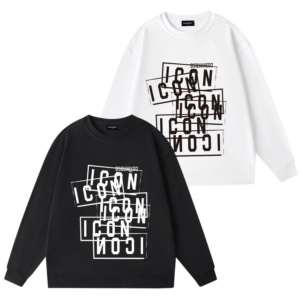 New-DSQ2  Printing Casual Sweatshirt