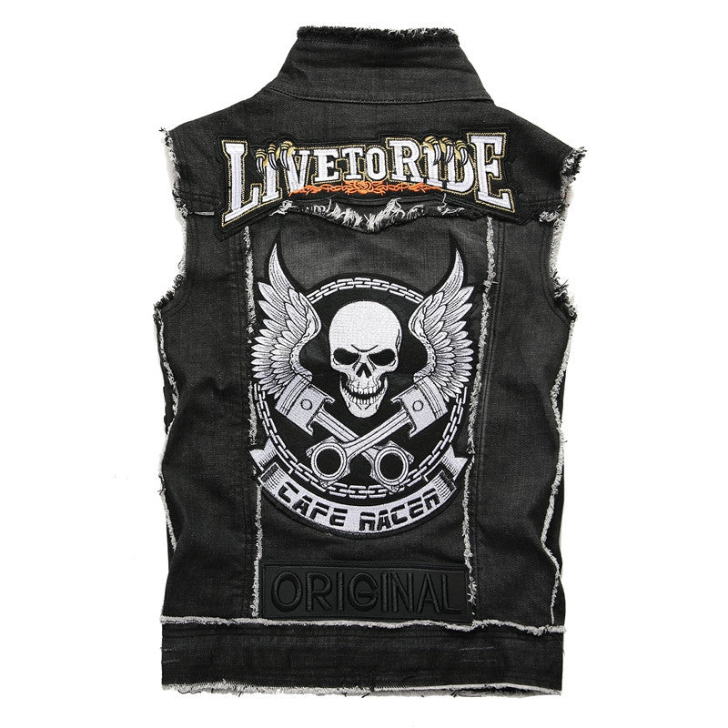 New-DSQ2   Denim vest