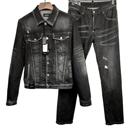 New-DSQ2 2025 Denim  Suit