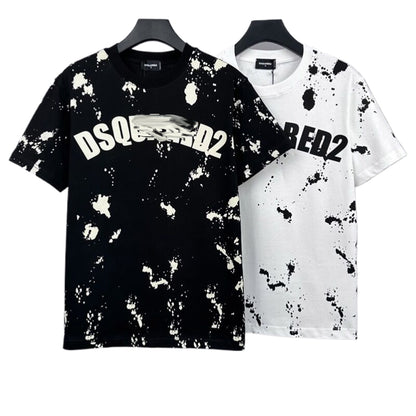 New-DSQ2 25SS print fashion T-shirt