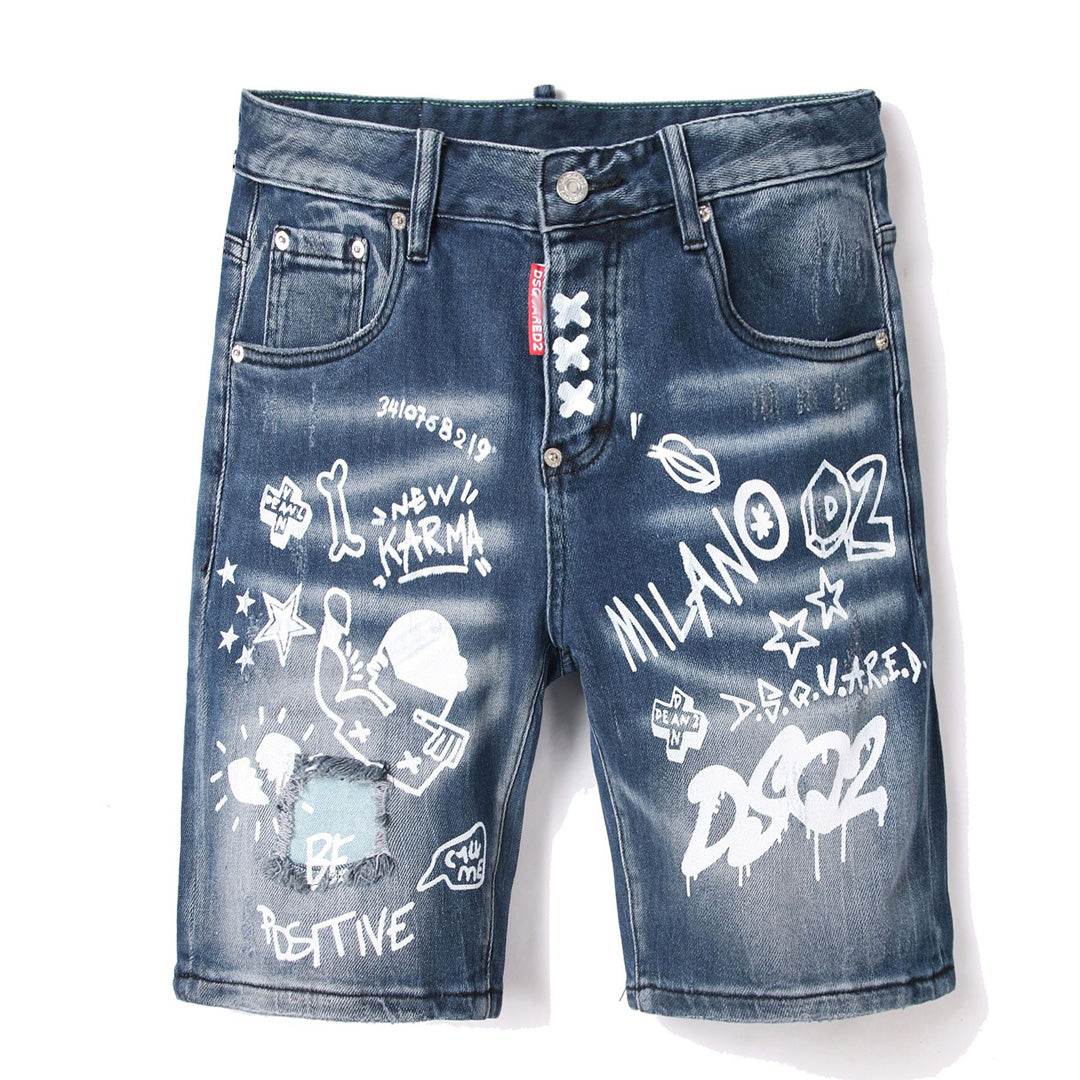 New-DSQ2 24SS Five points Jeans