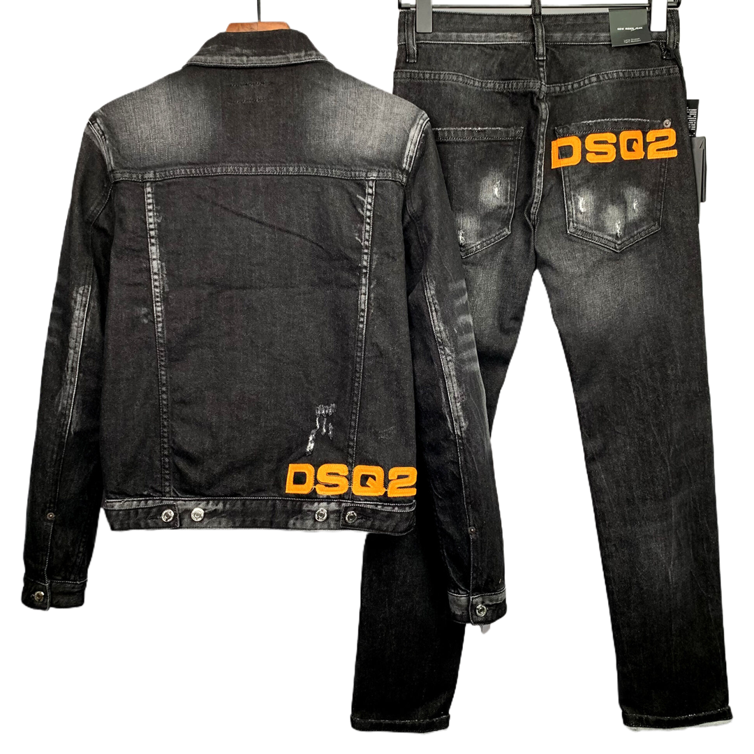 New-DSQ2 2025 Denim  Suit