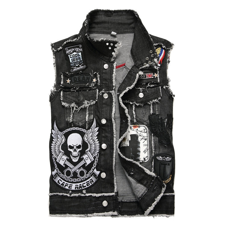 New-DSQ2   Denim vest