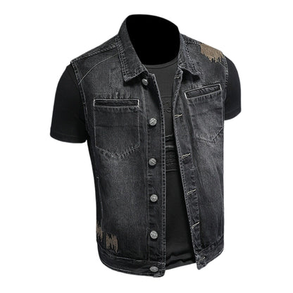 New-DSQ2   Denim vest