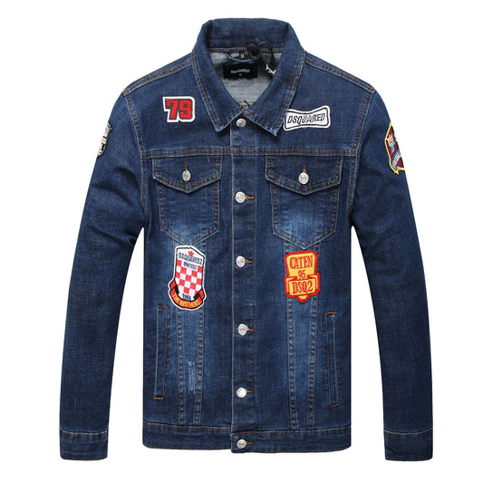 New - DSQ2  Denim Cardigan