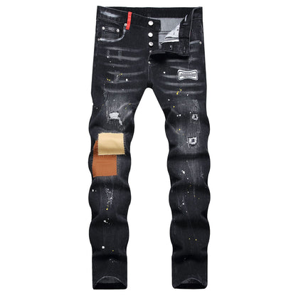 New-DSQ2 Personalized inkjet jeans