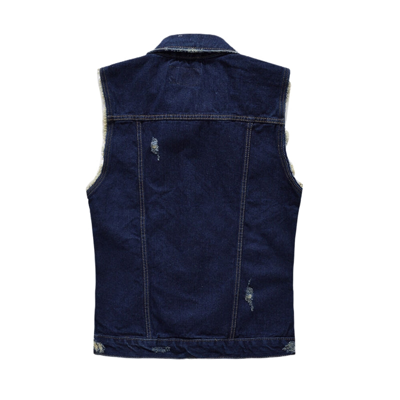 New-DSQ2   Denim vest