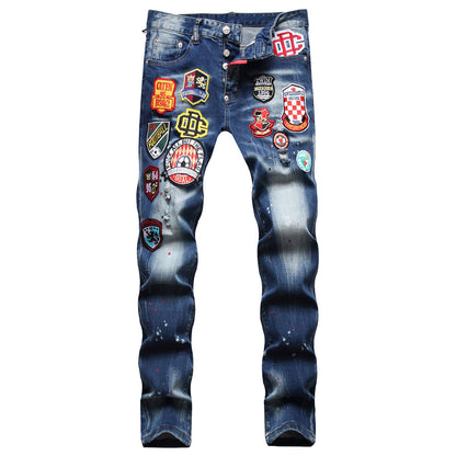 New-DSQ2 fashion blue Jeans