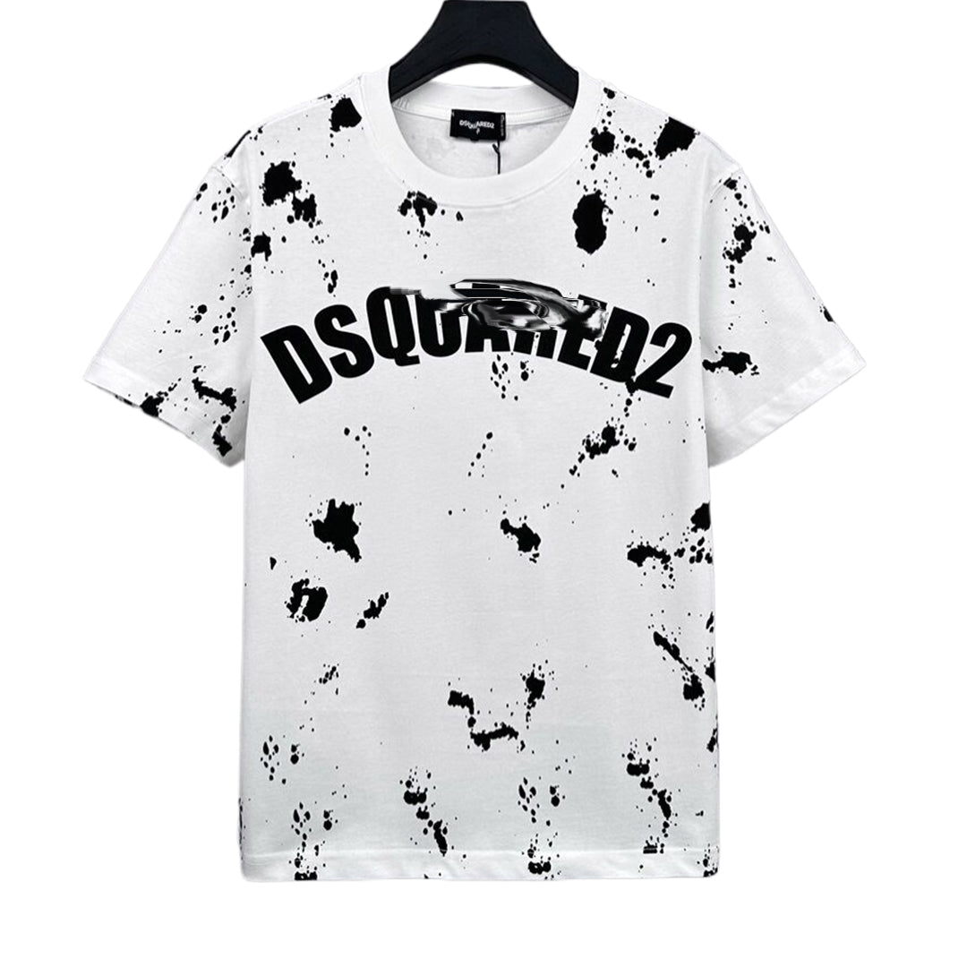 New-DSQ2 25SS print fashion T-shirt