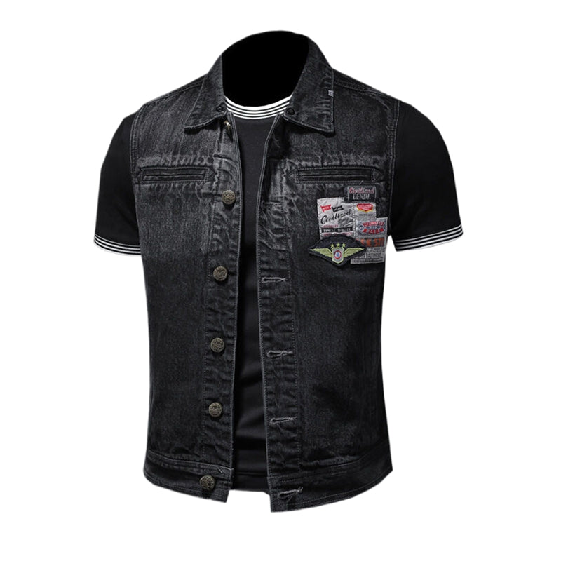 New-DSQ2 2024ss Denim vest