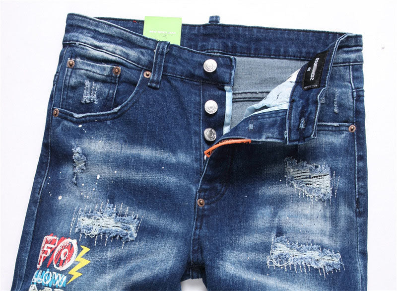 New-DSQ2 24SS Five points Jeans