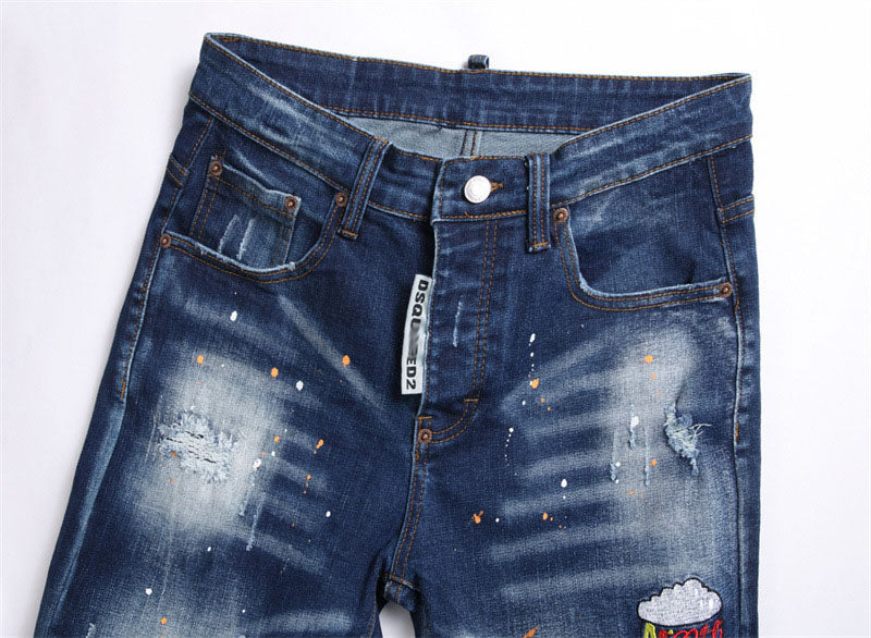 New-DSQ2 24SS Five points Jeans