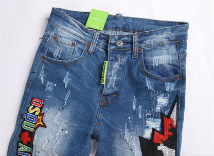 New-DSQ2 24SS Five points Jeans