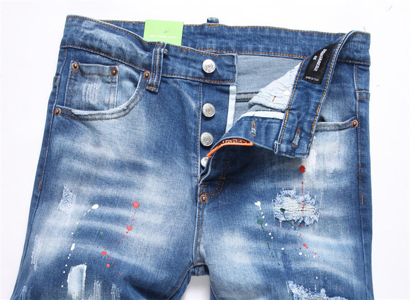 New-DSQ2 24SS Five points Jeans