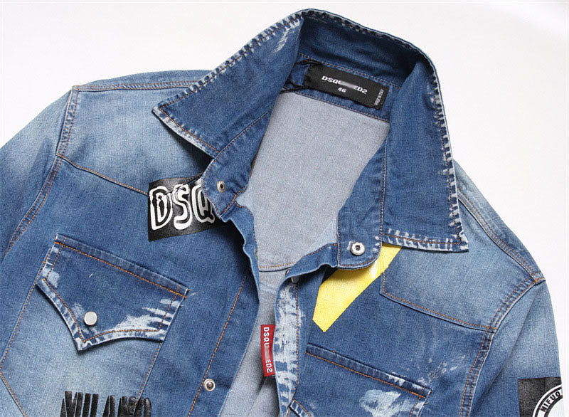 New - DSQ2  Denim Cardigan