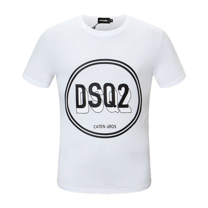 New-DSQ2 Print 2024ss T-shirt