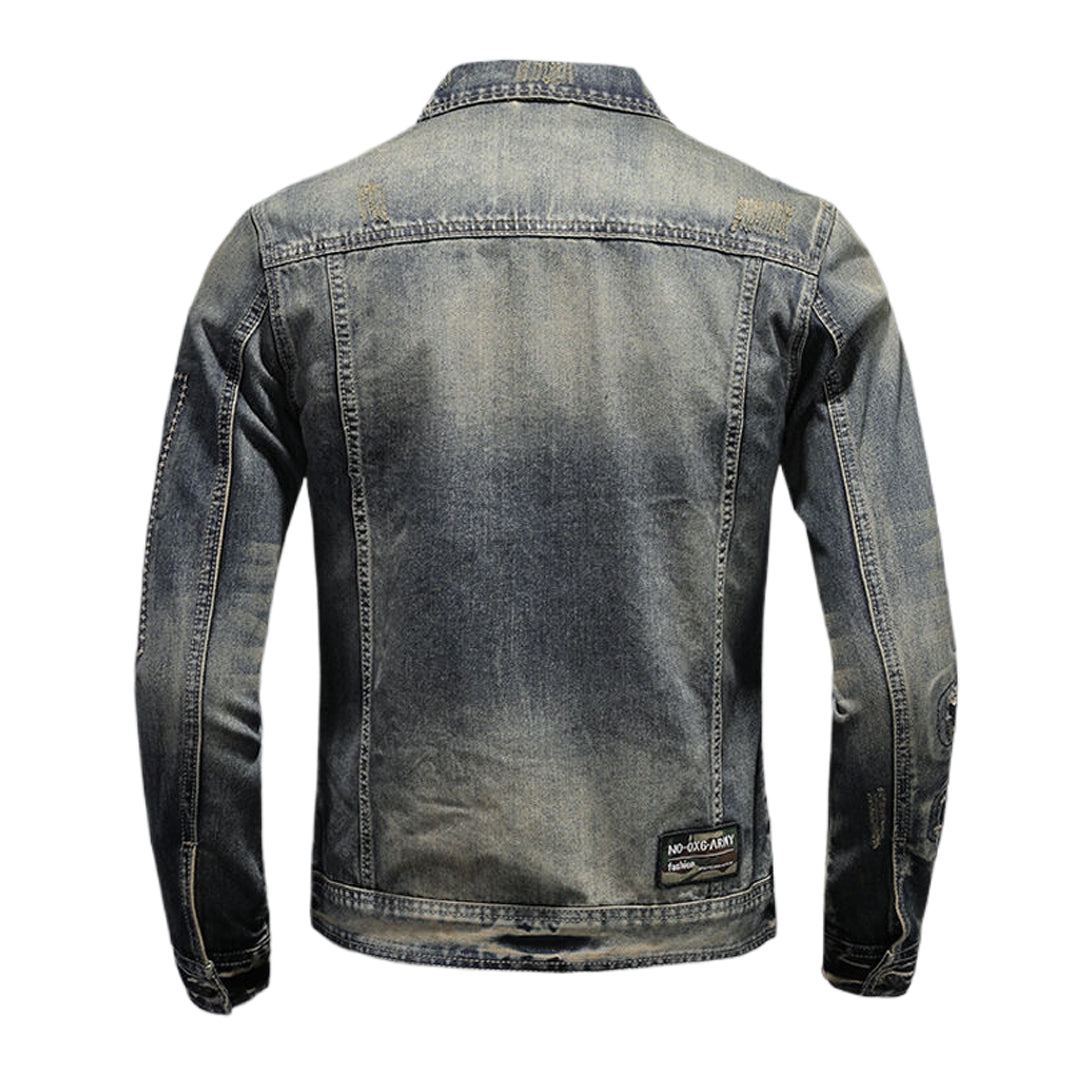 SOLO-DSQ2 24ss Black Denim Jacket