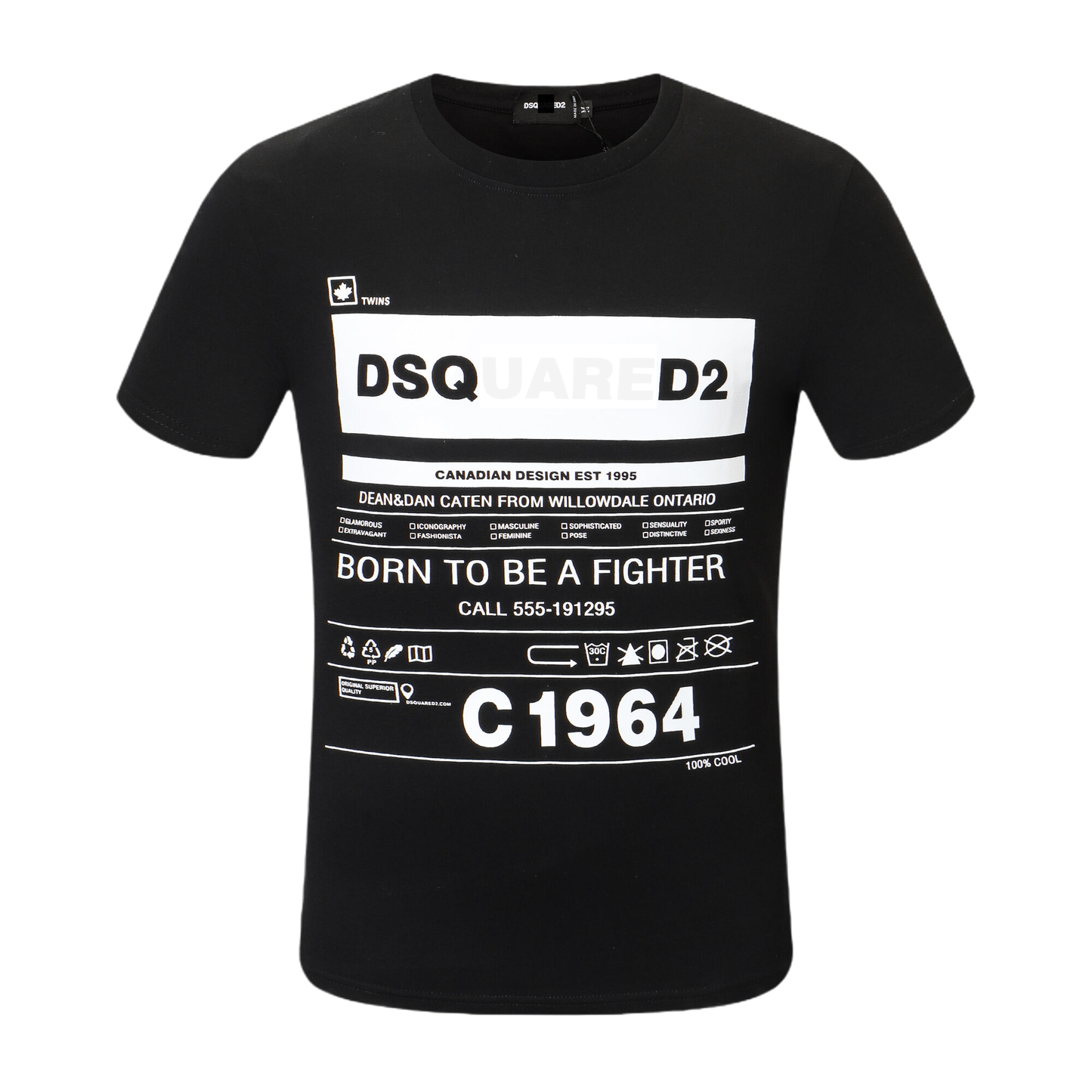 SOLO-DSQ2  24ss Graffiti T-shirt