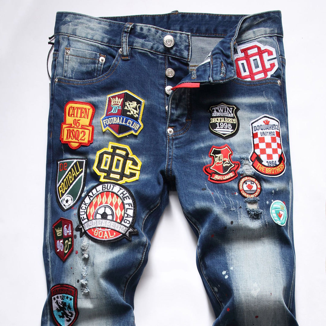 New-DSQ2 fashion blue Jeans