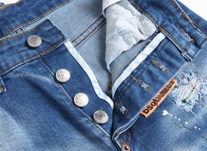 New-DSQ2 24SS Five points Jeans