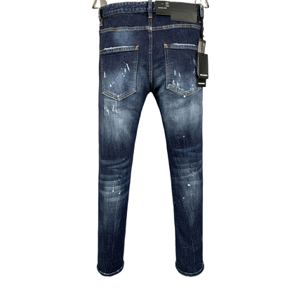 New-DSQ2  Personalized hot diamond process  Jeans