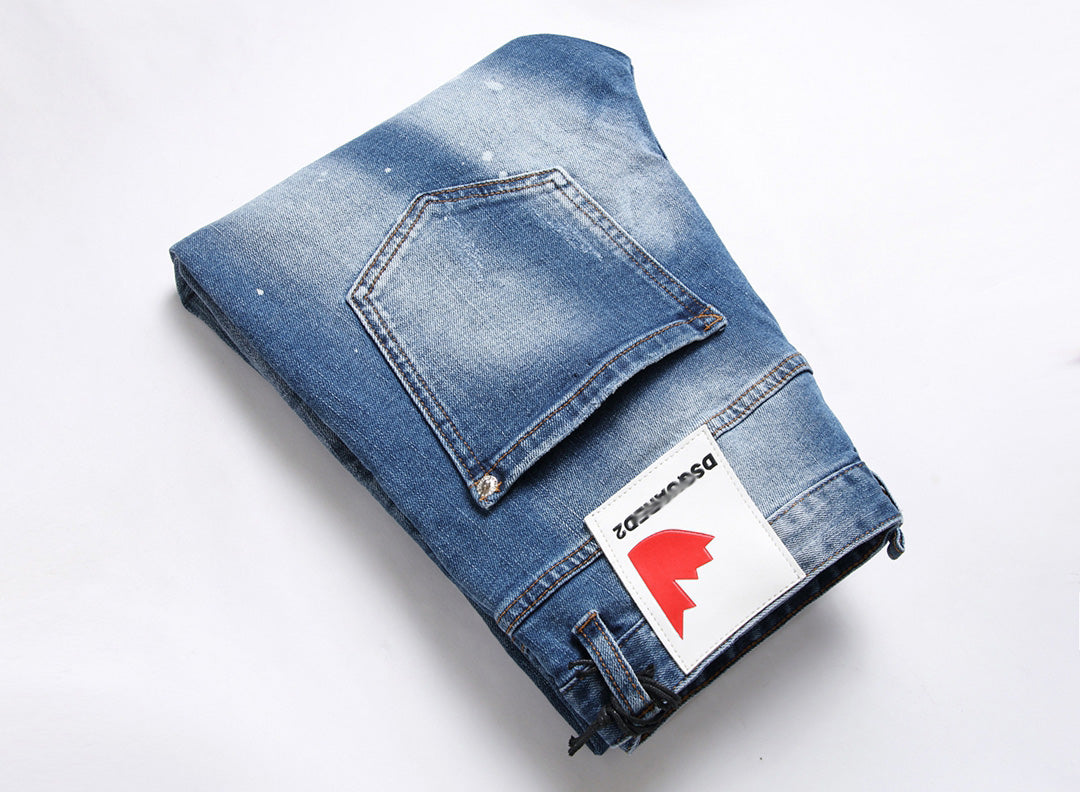 New-DSQ2 fashion blue Jeans