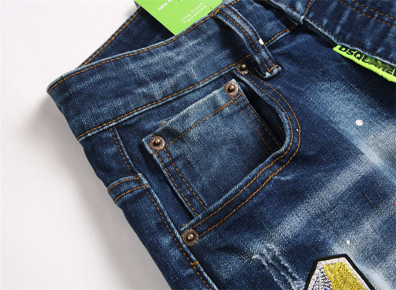 New-DSQ2 24SS Five points Jeans