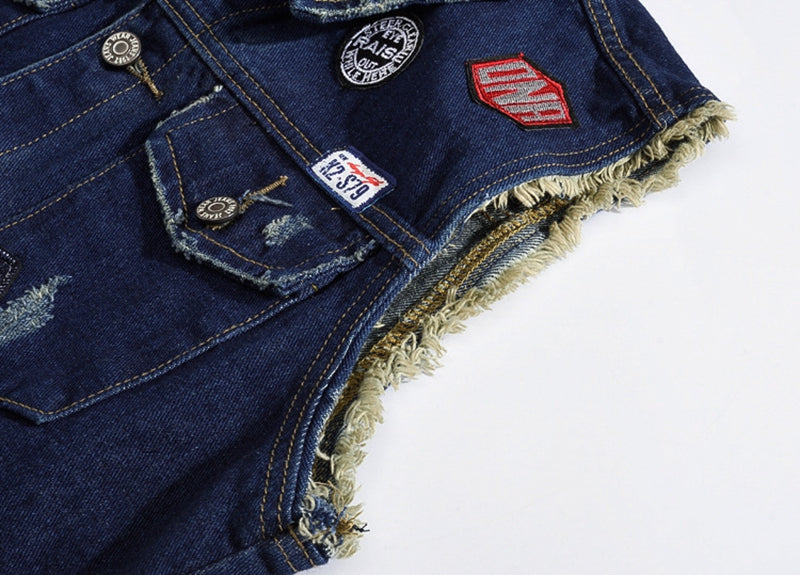 New-DSQ2   Denim vest