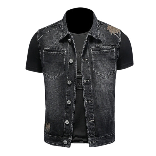 New-DSQ2   Denim vest