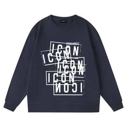 New-DSQ2  Printing Casual Sweatshirt