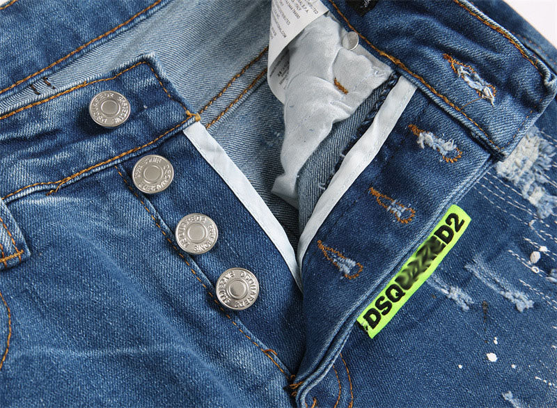 New-DSQ2 24SS Five points Jeans