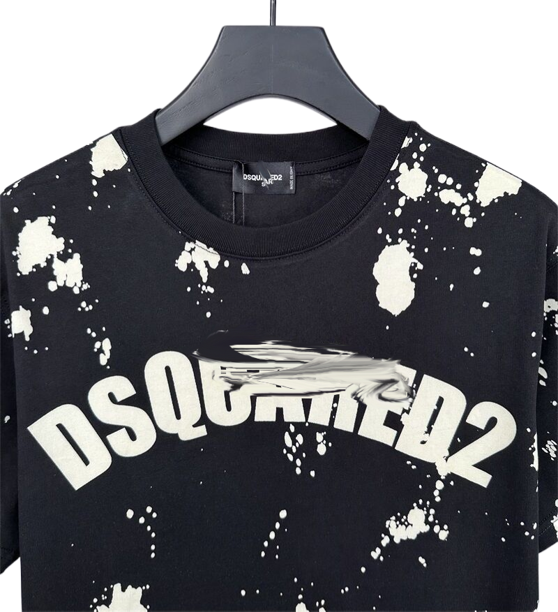 New-DSQ2 25SS print fashion T-shirt