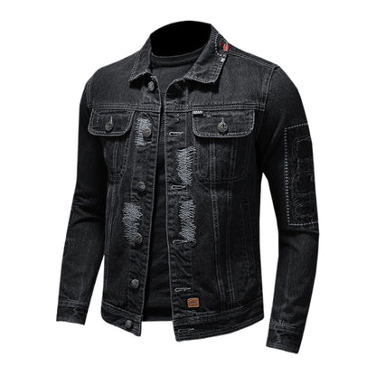 SOLO-DSQ2 24ss Black Denim Jacket