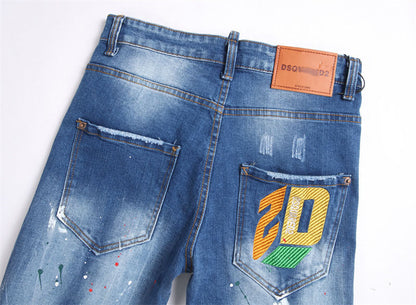 New-DSQ2 24SS Five points Jeans