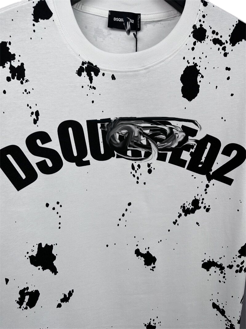 New-DSQ2 25SS print fashion T-shirt